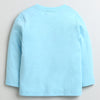 Boys 100% Cotton Dinosaur T-Shirt Pack - Orange & Sky Blue