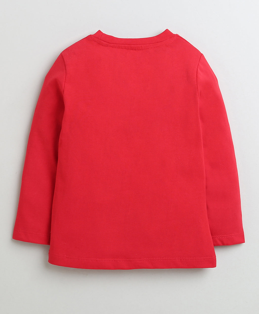 Bumzee Navy & Red Game & Text Print T-Shirt, Pack of 2, Full Sleeves, 100% Cotton