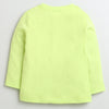 Boys 100% Cotton Dinosaur & Stay Chill T-Shirt - Yellow & Lime Green