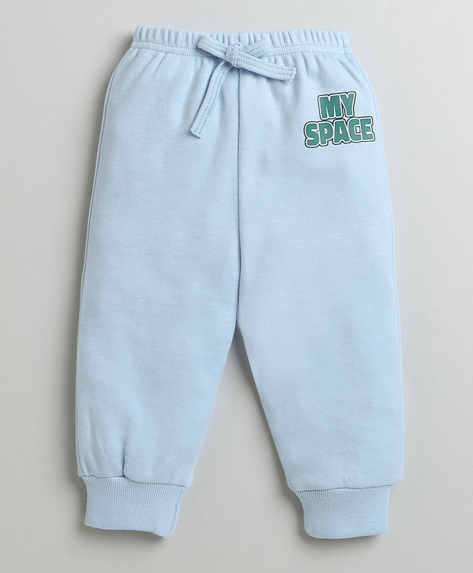 Boys 100% Cotton Tiger Sweatshirt & Jogger Set - Sky Blue