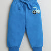 Boys 100% Cotton Truck Sweatshirt & Jogger Set - Royal Blue