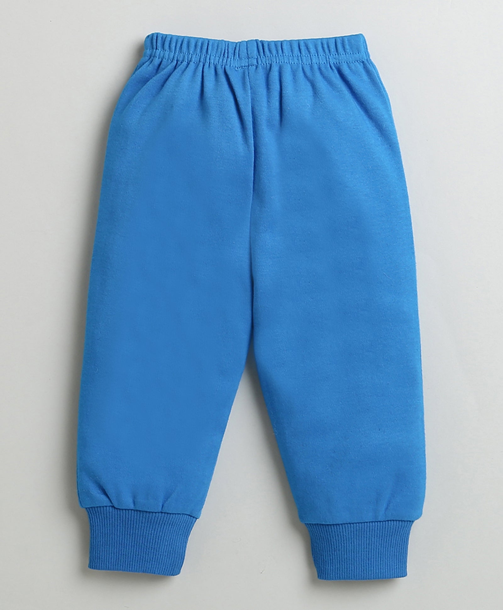 Boys 100% Cotton Truck Sweatshirt & Jogger Set - Royal Blue