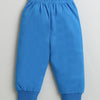 Boys 100% Cotton Truck Sweatshirt & Jogger Set - Royal Blue