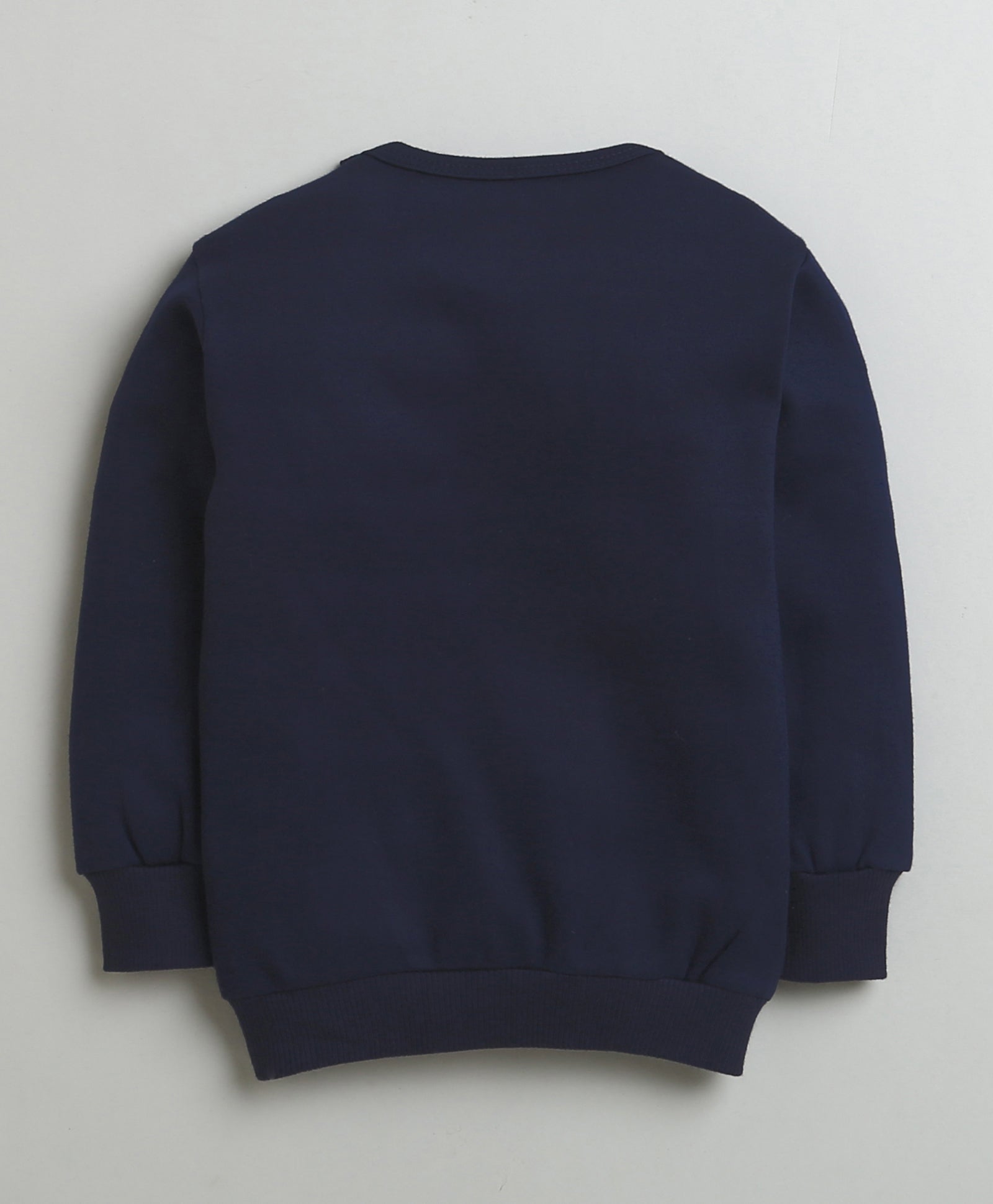 Boys 100% Cotton Little Lion Sweatshirt & Jogger Set - Navy