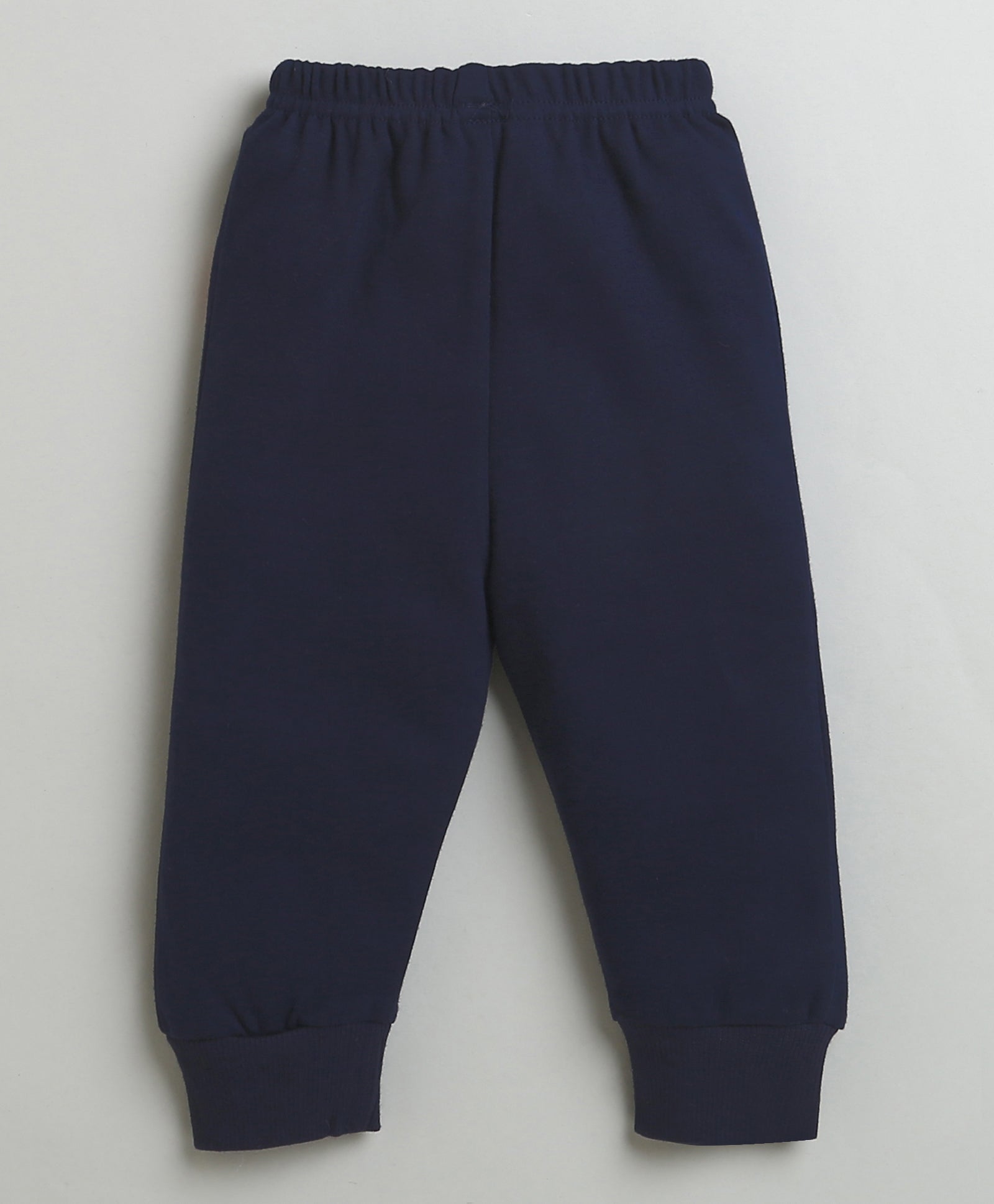 Boys 100% Cotton Little Lion Sweatshirt & Jogger Set - Navy