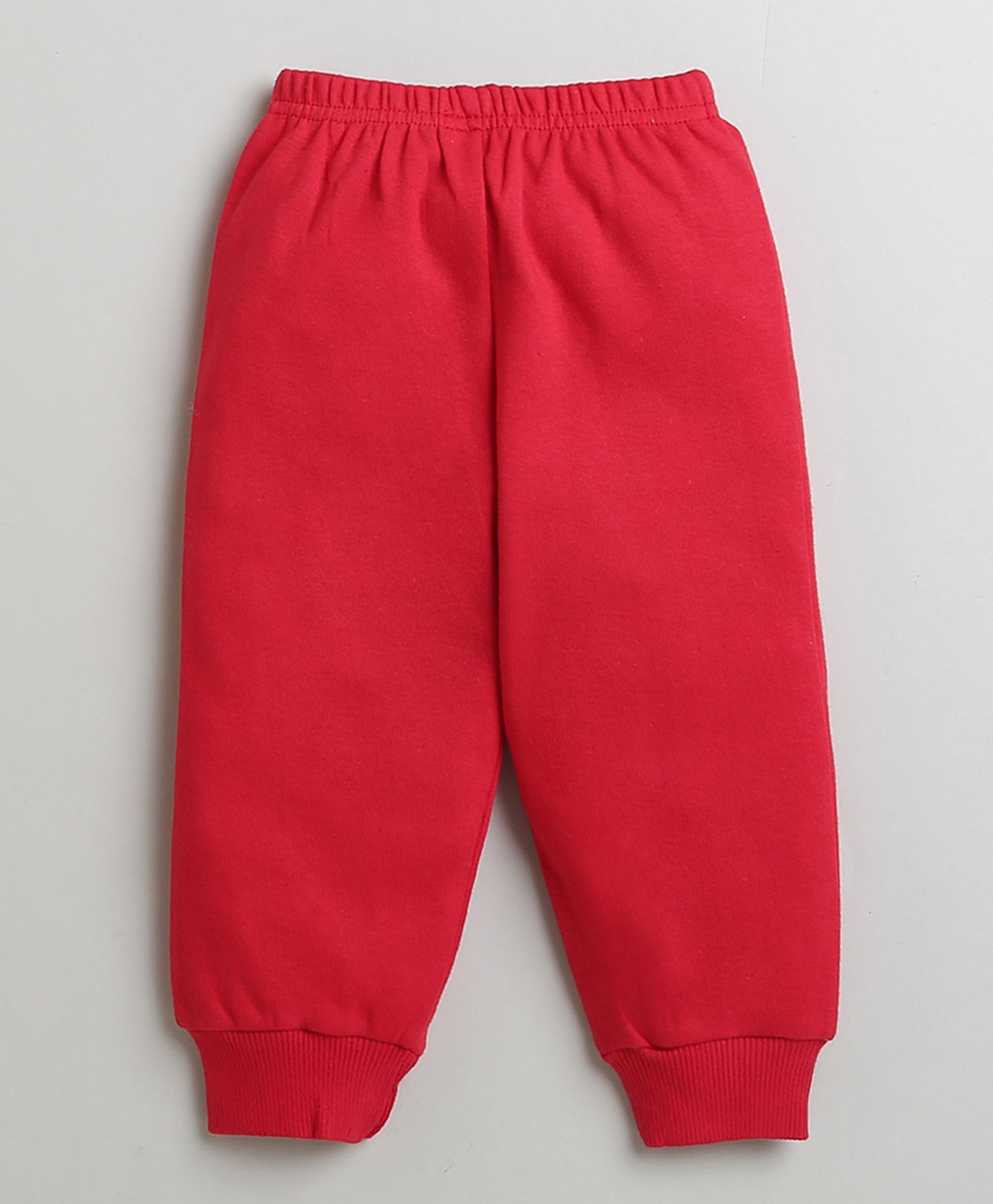 Boys 100% Cotton Handheld Sweatshirt & Jogger Set - Red