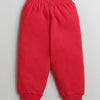 Boys 100% Cotton Handheld Sweatshirt & Jogger Set - Red