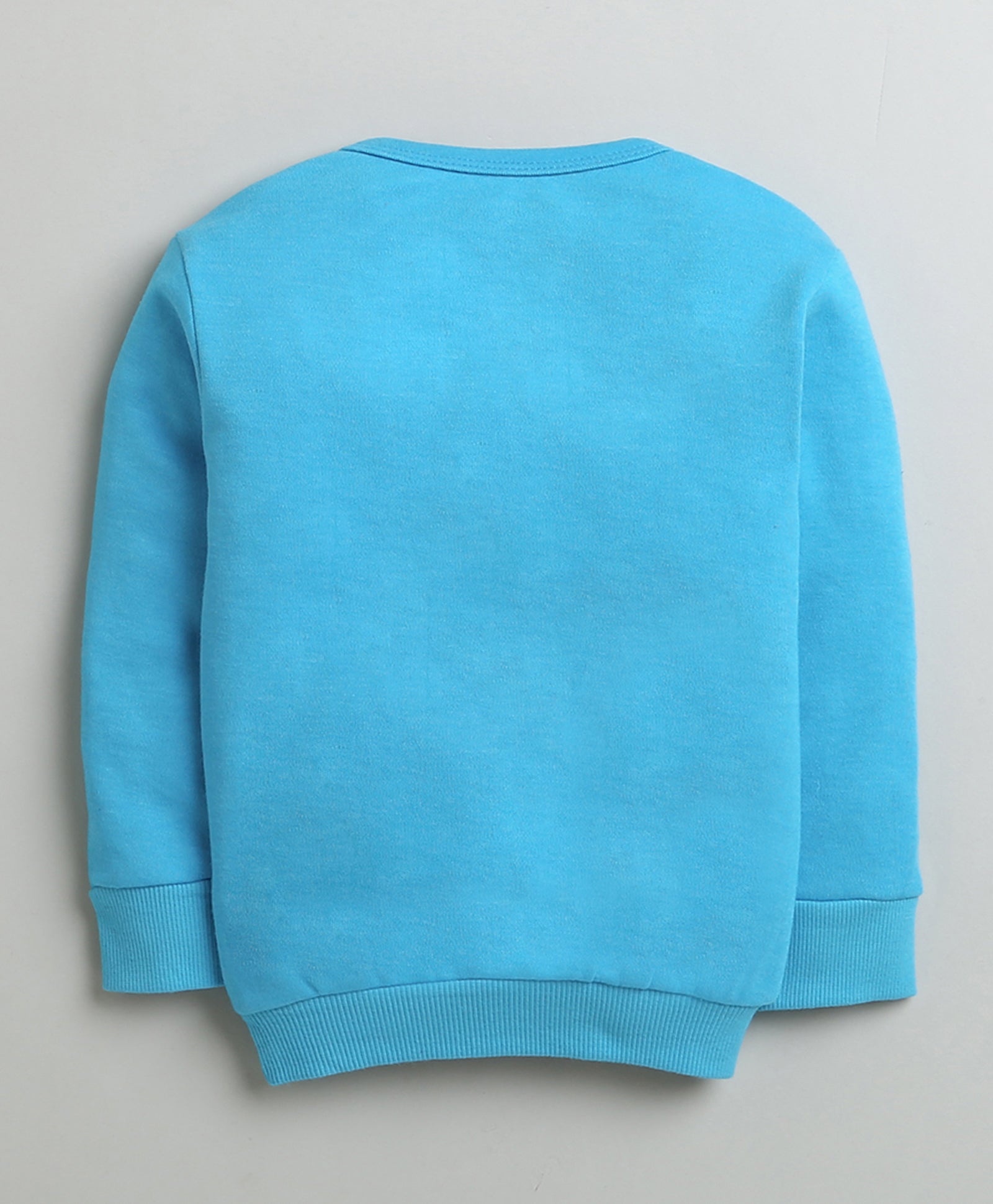 Boys 100% Cotton Dino Sweatshirt & Jogger Set - Blue