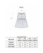 Bumzee White Graphic Print Muslin Frock, Sleeveless, Cotton Muslin