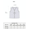 Boys Sleeveless Pure Cotton Muslin Jabla White Pack of 2
