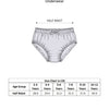 Pink & Blue Girls Compact Cotton Panties Pack of 3