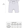 Blue Boys Half Sleeves Thigh Length Romper