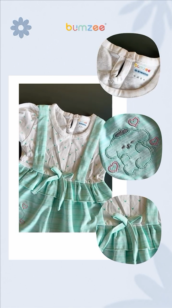 Like a little angel dropped into summer! Made for twirls, tiny smiles, and days that feel a little magical. Dress your little princess in Bumzee now.🪄👸🏻💗