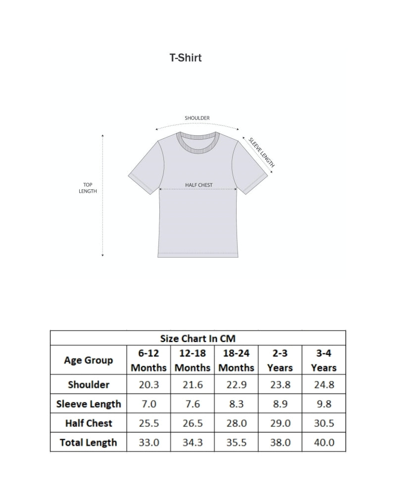 Bumzee Red & Green Graphic Print T-Shirt, Pack of 2, Half Sleeves, 100% Cotton