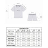 White & Green Boys Half Sleeves T-shirt & Short Set