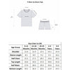 BUMZEE White & Pink Girls Half Sleeves T-Shirt & Short Set