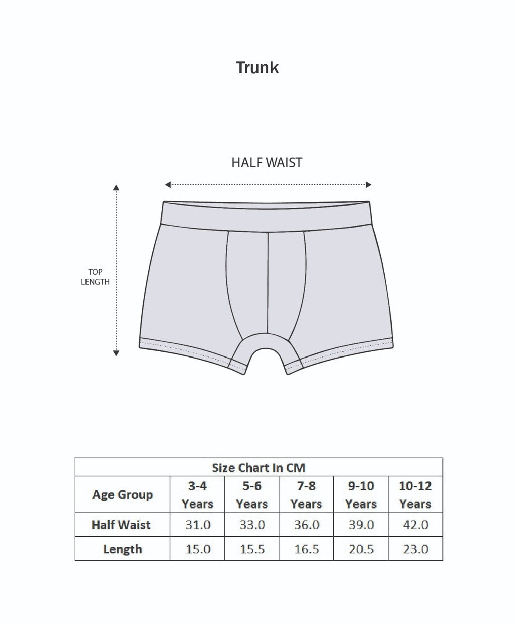 Bumzee Red & Black Trunks, Pack of 3, Compact Cotton (Style Peb11385)