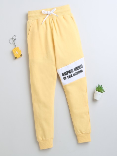 BUMZEE Yellow Boys Jogger