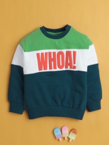 BUMZEE Multi Boys Full Sleeves Cotton Sweatshirt