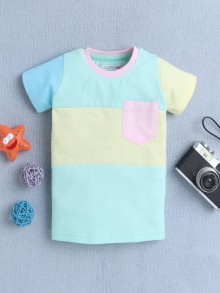 BUMZEE Multi Girls Half Sleeves T-Shirt