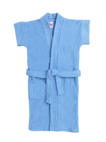 Bumzee Baby Blue Terry Cotton Boys Bathrobe