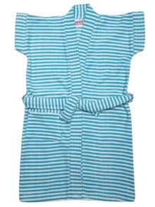 Bumzee Blue Terry Cotton Boys Bathrobe