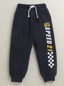 BUMZEE Navy Boys Cotton Jogger