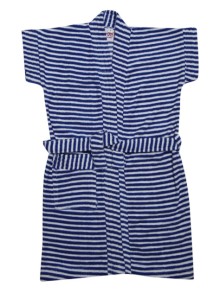 Bumzee Royal Blue Terry Cotton Boys Bathrobe